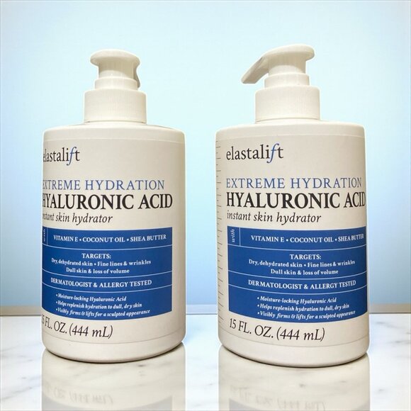 Elastalift Hyaluronic Acid Moisturizer Body & Face Lotion Anti Aging 2 Packs - Picture 1 of 2